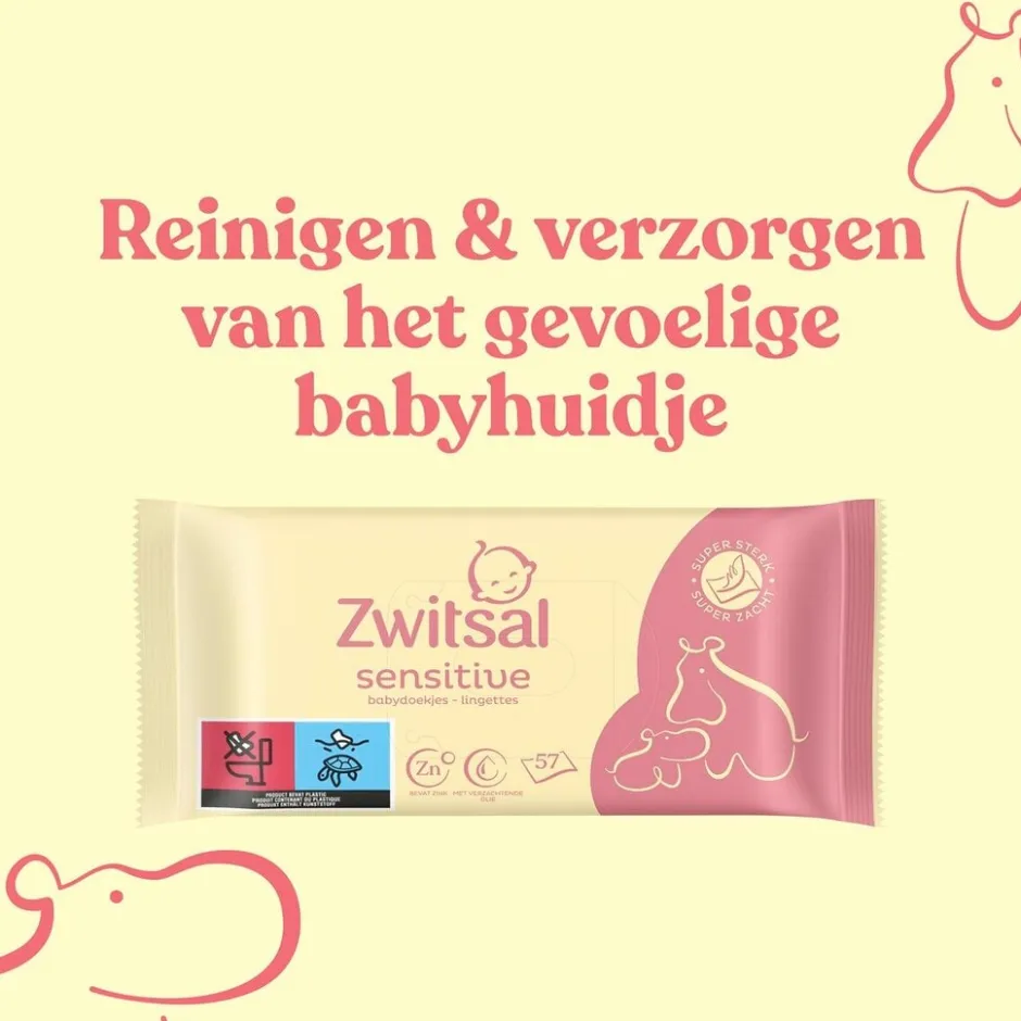 Sensitive Billendoekjes|Zwitsal Outlet