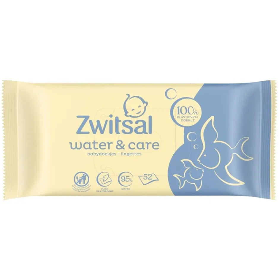 Water & Care Babydoekjes|Zwitsal Hot