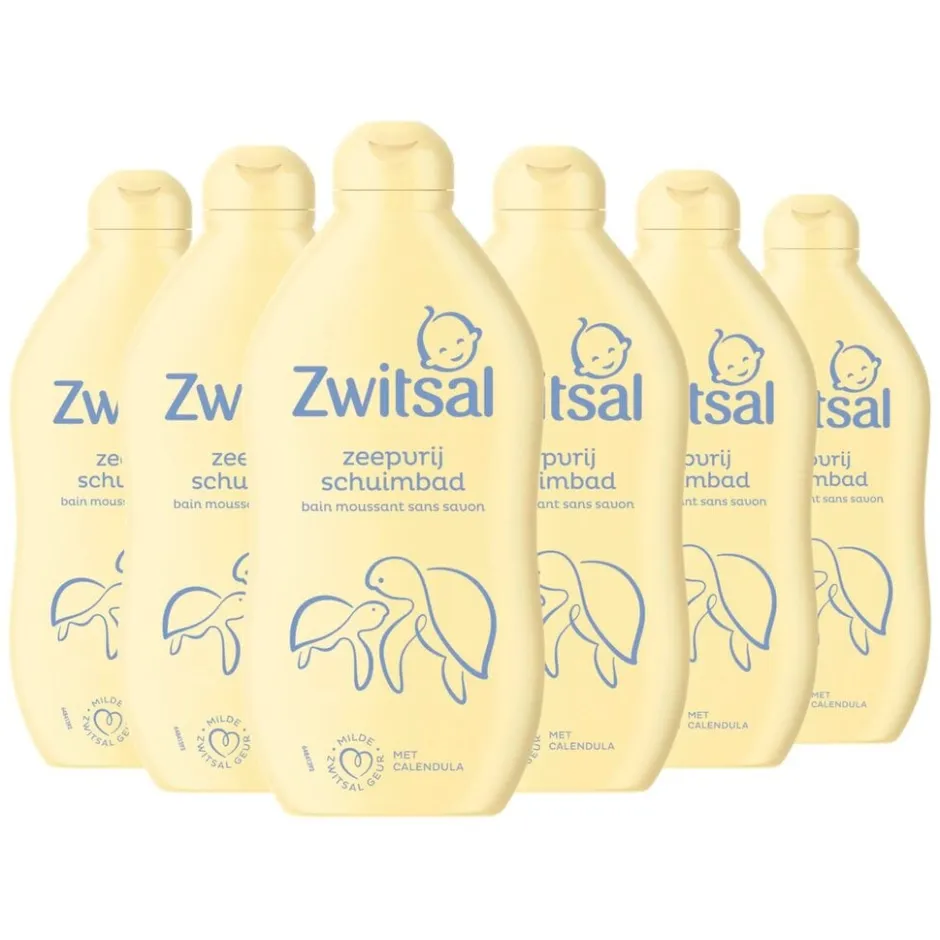 Zwitsal Zeepvrij Schuimbad< Baby Bad- En Doucheverzorging