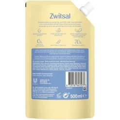 Zwitsal Zeepvrije Wasgel Refill< Baby Bad- En Doucheverzorging