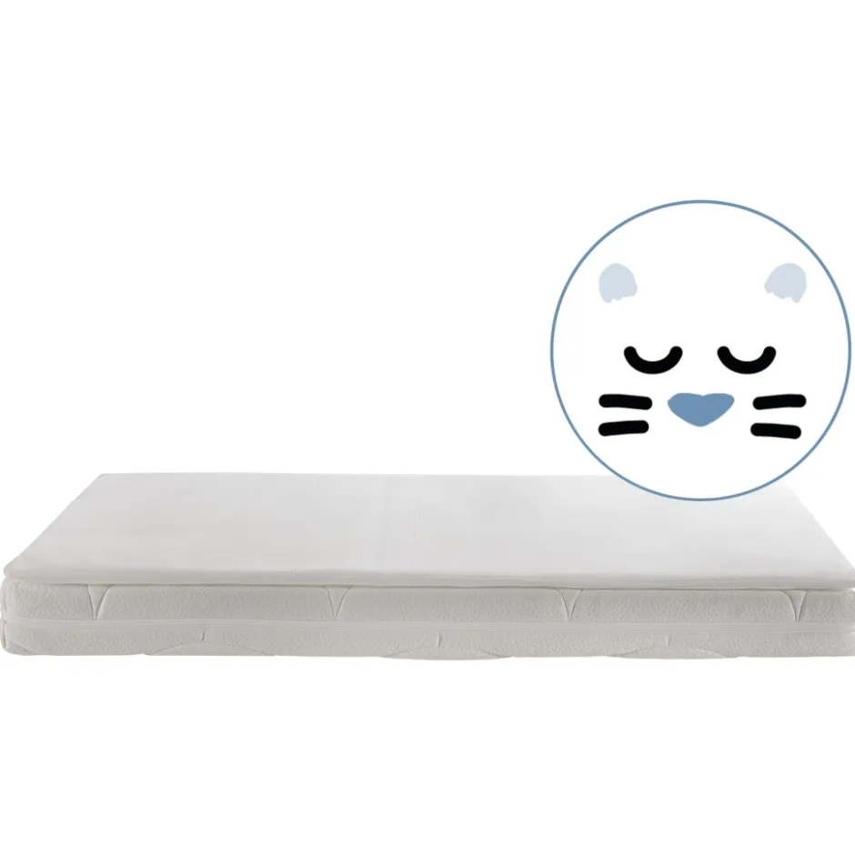 ZZZOO Panter 60 x 120 x 13 cm Airgosafe Ledikantmatras + Topper| New